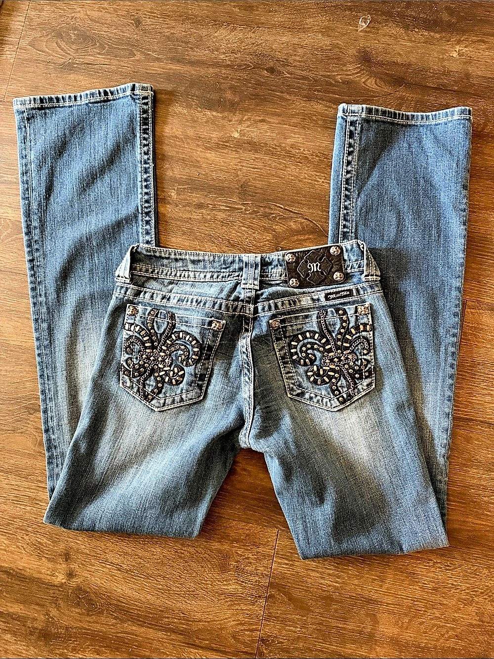 Miss Me Embellished boot cut Waist 27